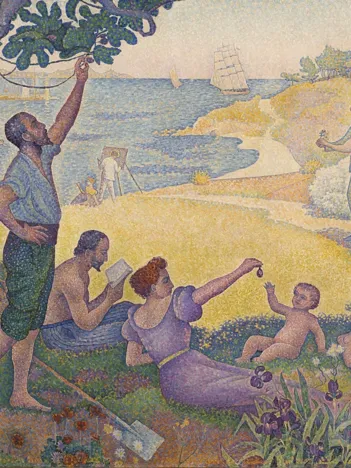 Produit Puzzle en Bois Découpé à la Main - Paul Signac - Au Temps D'Harmonie Image