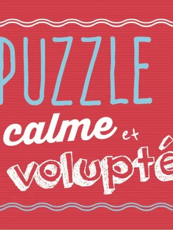 Produit Puzzle en Bois Découpé à la Main - Calme Et Volupté Image