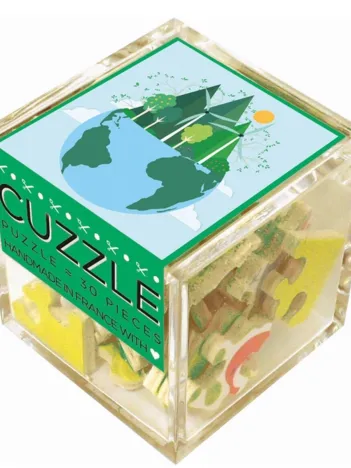 Produit Puzzle en Bois Découpé à la Main - Les Energies Vertes Image