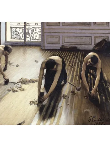 Produit Puzzle en Bois Découpé à la Main - Caillebotte : Les Raboteurs De Parquet Image