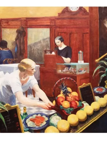 Produit Puzzle en Bois Découpé à la Main - Hopper Edward - Table Pour Dames, 1930 Image