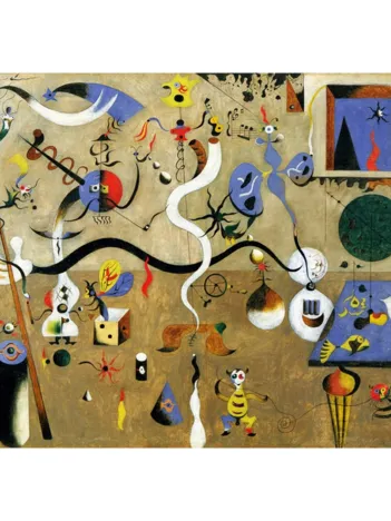 Produit Puzzle en Bois Découpé à la Main - Miro : Carnaval Image