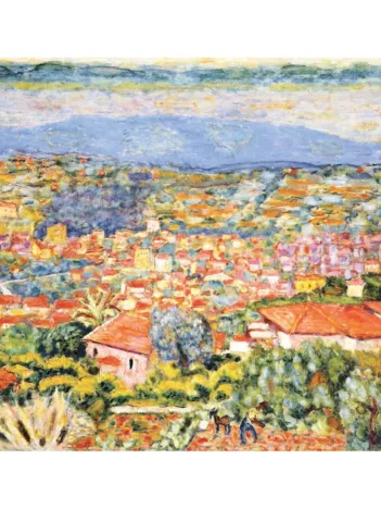 Produit Puzzle en Bois Découpé à la Main - Pierre Bonnard - Vue Du Cannet, 1942 Image