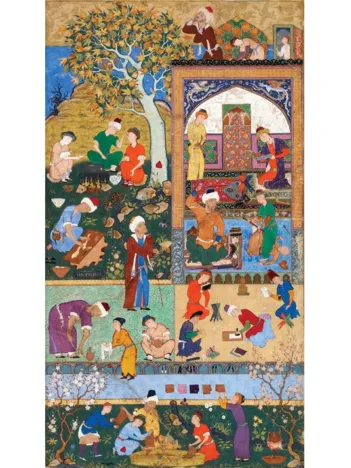 Produit Puzzle en Bois Découpé à la Main - Art Persan - L'École Image