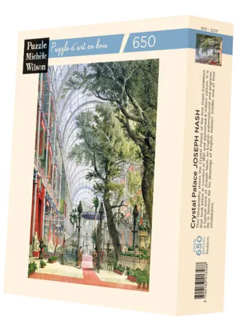 Produit Puzzle en Bois Découpé à la Main - Joseph Nash : Chrystal Palace Image