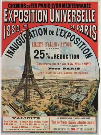 Produit Puzzle en Bois Découpé à la Main - Exposition Universelle De Paris, 1889 Image