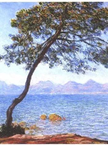 Produit Puzzle en Bois Découpé à la Main - Claude Monet - Cap D'Antibes Image