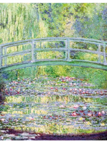 Produit Puzzle en Bois Découpé à la Main - Monet  :  Le Pont Japonais Image
