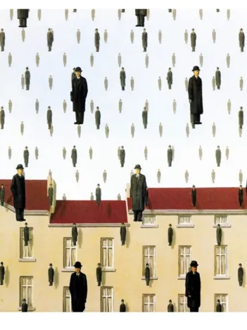 Produit Puzzle en Bois Découpé à la Main - Magritte - Golconde, 1953 Image