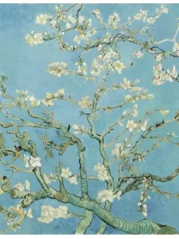 Produit Puzzle en Bois Découpé à la Main - Van Gogh - Branches D'Amandier Image