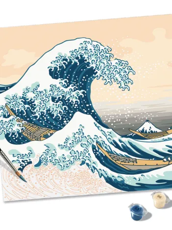 Produit Peinture au Numéro - CréArt - Art Collection - La Grande Vague Image