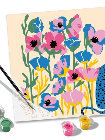 Produit Peinture au Numéro - CréArt - Poppy - Jolane Edition Image