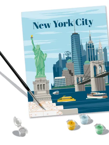 Produit Peinture au Numéro - CréArt - New-York Image