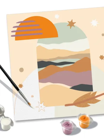 Produit Peinture au Numéro - CréArt - Boho Image