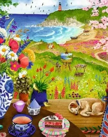 Produit Pièces XXL - Feel Well & Puzzle - Vue Depuis La Fenêtre Image