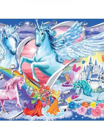 Produit Puzzle 100 pièces XXL - Au pays des fées Image