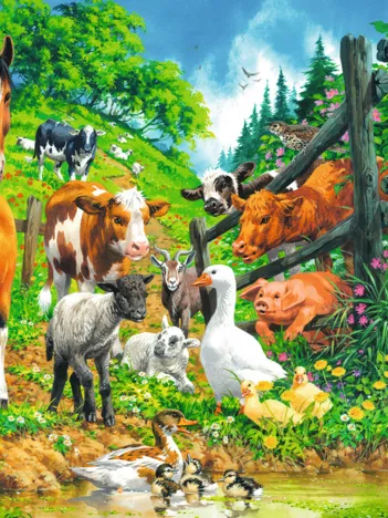 Produit Pièces XXL - Rassemblement d'Animaux Image