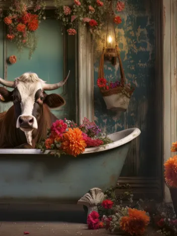 Produit La Vache dans la Baignoire Image