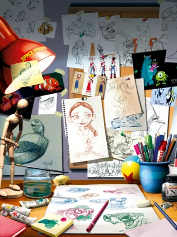 Produit Le Bureau de l'Artiste - Disney Pixar Image