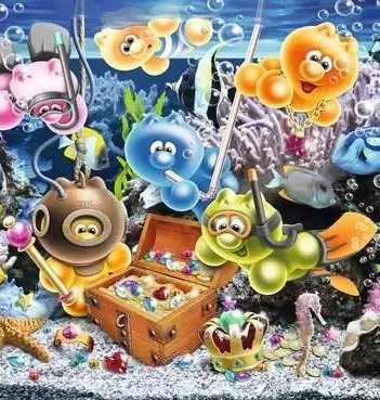 Produit Gelini Dans Le Plaisir Sous-Marin Image