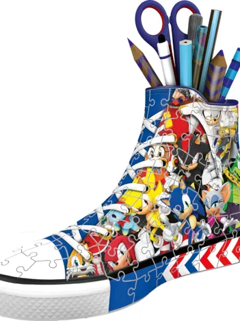 Produit Puzzle 3D - Sneaker Sonic le Hérisson Image