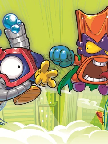 Produit 4 Puzzles - Super Zings Image