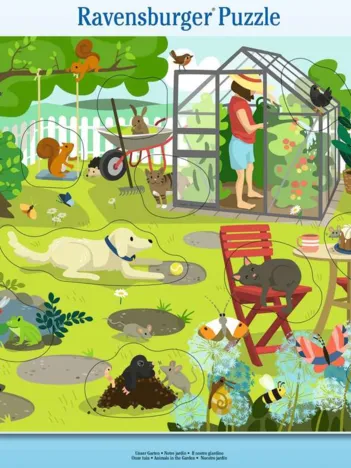 Produit Puzzle Cadre - Notre Jardin Image