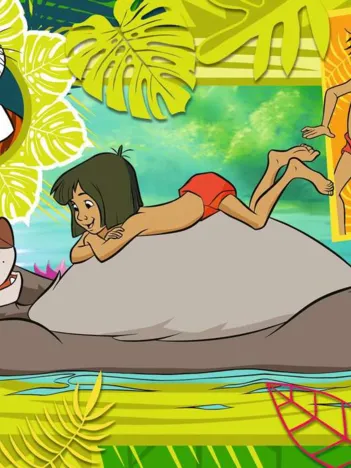 Produit 2 Puzzles - Aventure Disney Animaux Image