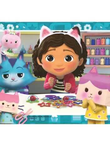 Produit 4 Puzzles - La Maison de Poupée de Gabby Image