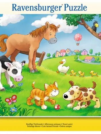 Produit Puzzle Cadre - Affectueux Animaux Image