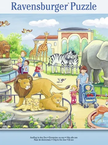 Produit Puzzle Cadre - Voyage au Zoo Image