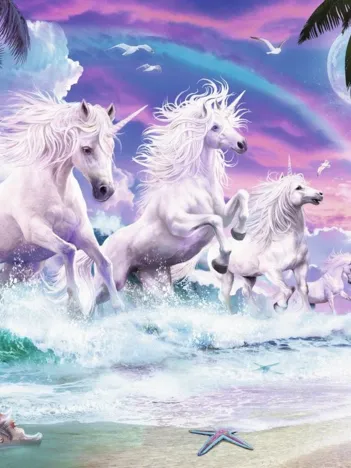 Produit Pièces XXL - Licornes sur la Plage Image
