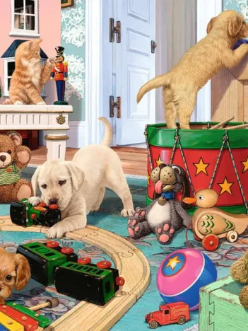 Produit Pièces XXL - Les Chiots Jouent Image