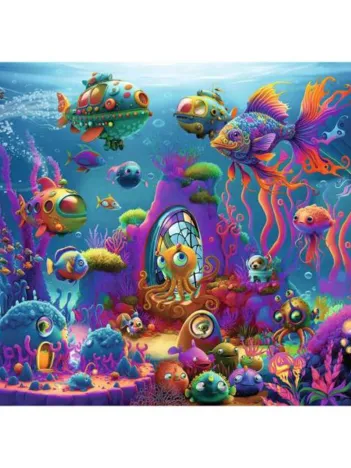 Produit Pièces XXL - Aliens sous l'Eau Image