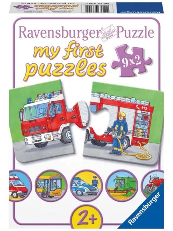 Produit 9 Puzzles - Les véhicules Image