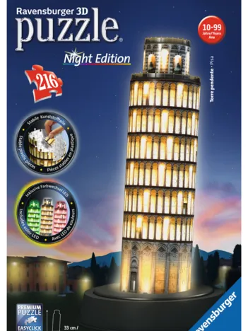 Produit Puzzle 3D avec LED - Tour de Pise by Night Image