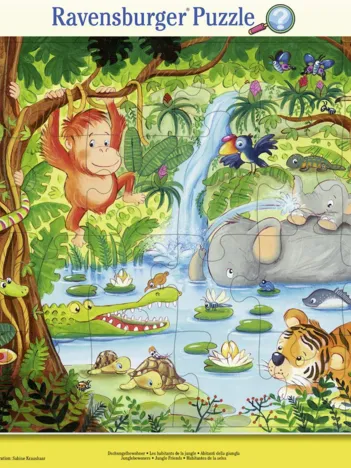 Produit Puzzle Cadre - Jungle Image