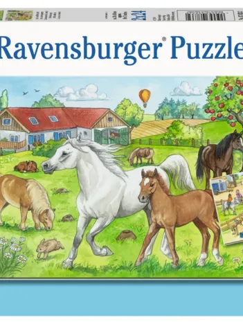 Produit 2 Puzzles - Chevaux Image