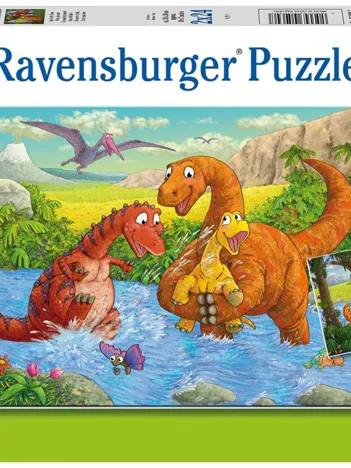 Produit 2 Puzzles - Dinosaures Image