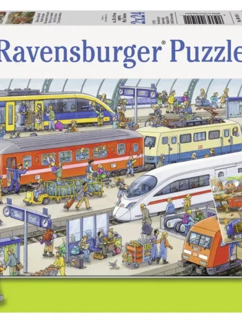 Produit 2 Puzzles - Agitation à la Gare Image