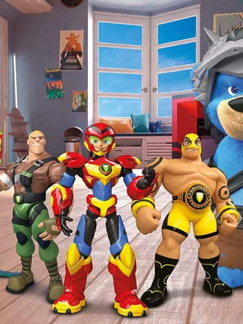 Produit Puzzle Géant de Sol - Power Players Image