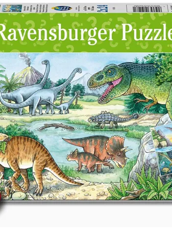 Produit 2 Puzzles - Les dinosaures et leurs Habitats Image