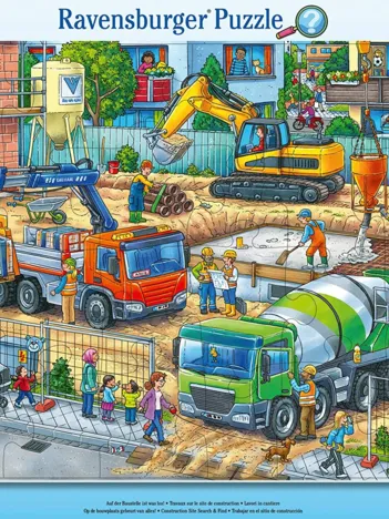 Produit Puzzle Cadre - Chantier Image