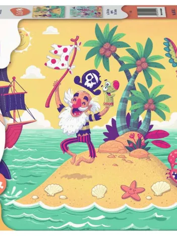Produit 2 Puzzles - Puzzle & Play - Pirates Image