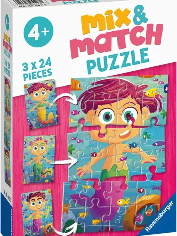 Produit 3 Puzzles - Sirènes et Monstres Marins Image