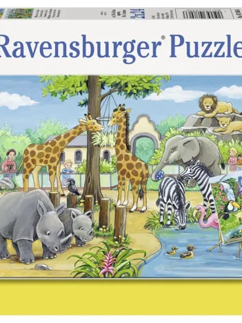 Produit 2 Puzzles - Au Zoo Image