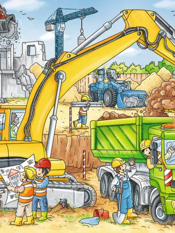 Produit 2 Puzzles - Construction Image