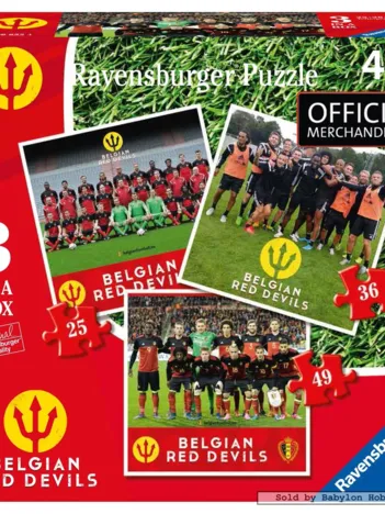Produit 3 Puzzles - Les Diables Rouges 2016 Image