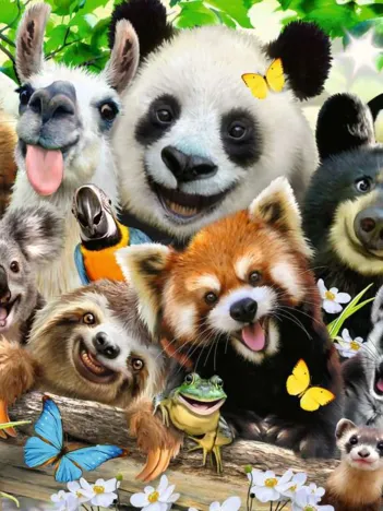 Produit Pièces XXL - Le Selfie des Animaux Sauvages Image