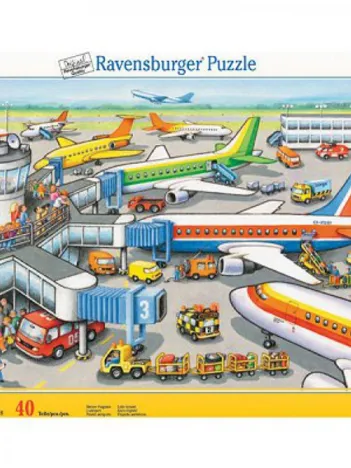 Produit Puzzle Cadre - Aéroport : Zone d'embarquement Image